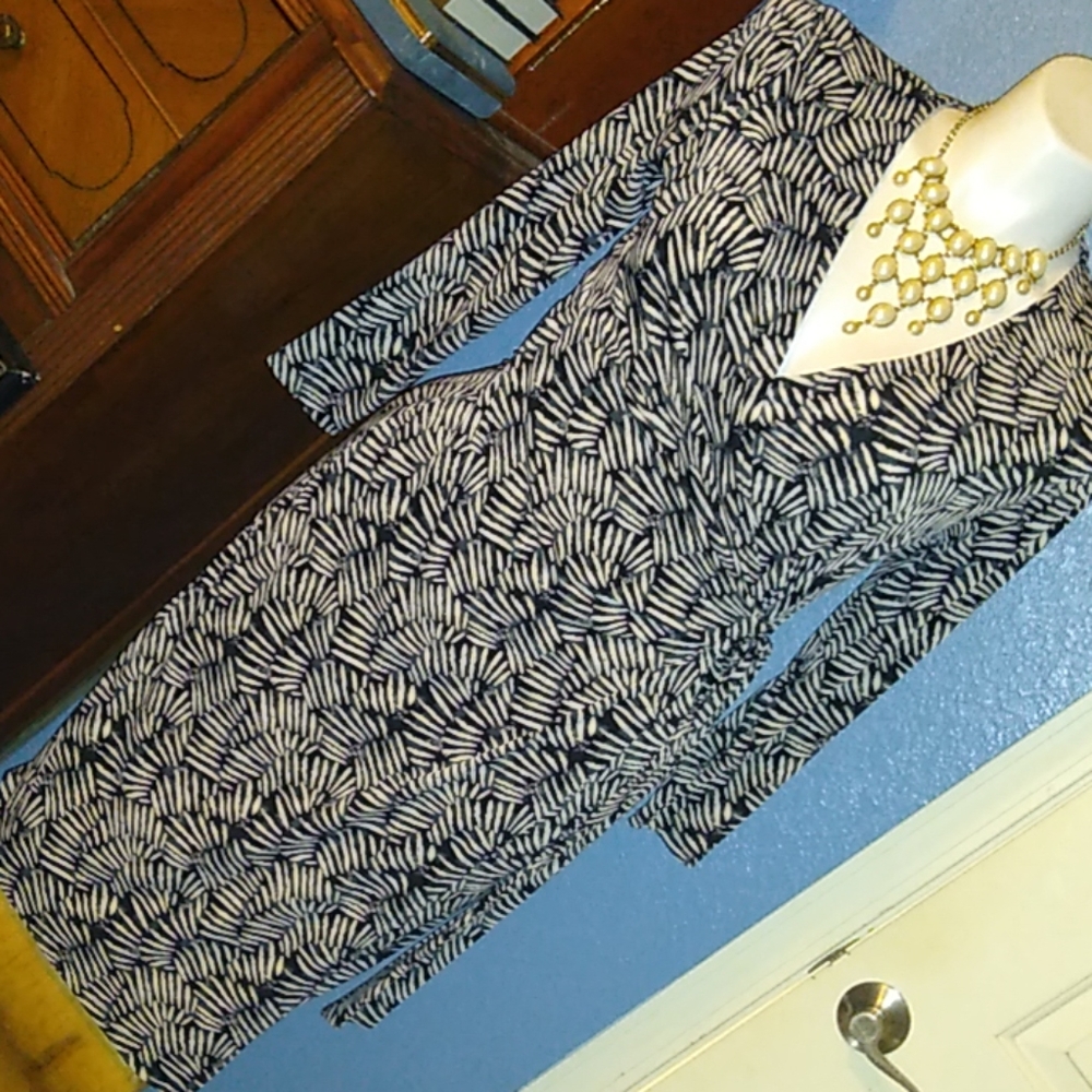 Faux Wrap Dress